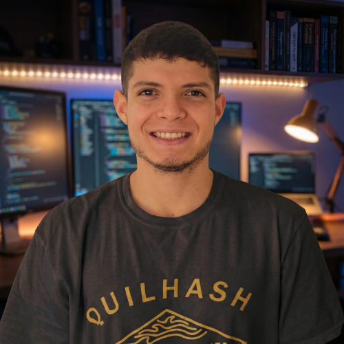 Foto de Fabricio, líder de v4z